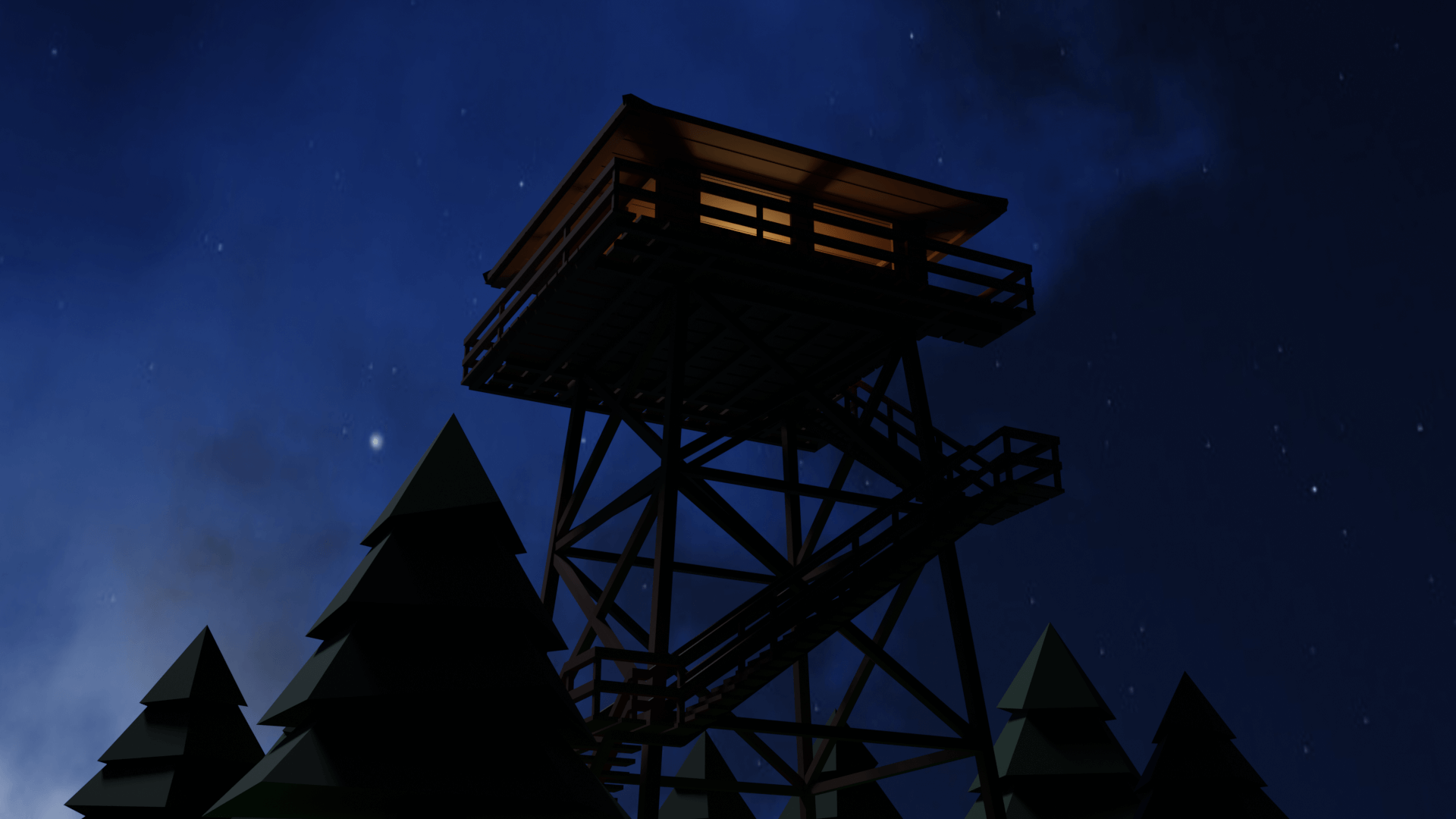 Firewatch tower